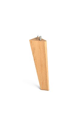 Мебельная ножка MN-214 из массива дерева, ножка из дерева геометрической формы