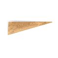 Треугольная мебельная ручка из дерева