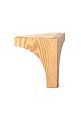 Мебельная деревянная ножка дуб