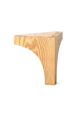 Мебельная деревянная ножка дуб