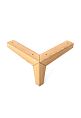 Ножка из дерева для мебели. Купить деревянные ножки из массива бука или дуба