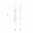 Балясина из дерева для лестницы L-009.1: добротный и колоритный элемент декора чертеж